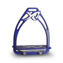 Classic customizable Exalte Aluminium Stirrups Blue