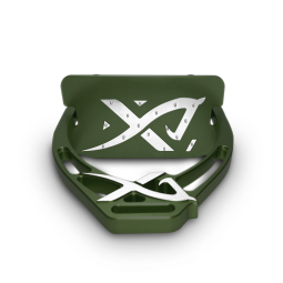 Classic customizable Exalte Aluminium Stirrups Green