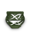 Classic customizable Exalte Aluminium Stirrups Green