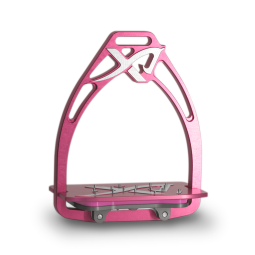 Classic customizable Exalte Aluminium Stirrups Pink