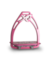 Classic customizable Exalte Aluminium Stirrups Pink