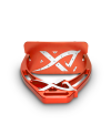 Classic customizable Exalte Aluminium Stirrups Orange