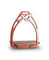 Classic customizable Exalte Aluminium Stirrups Orange