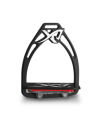 Angled customizable Exalte Aluminium Stirrups Black