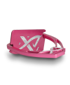 Angled customizable Exalte Aluminium Stirrups Pink