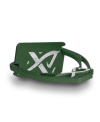 Angled customizable Exalte Aluminium Stirrups Racing Green